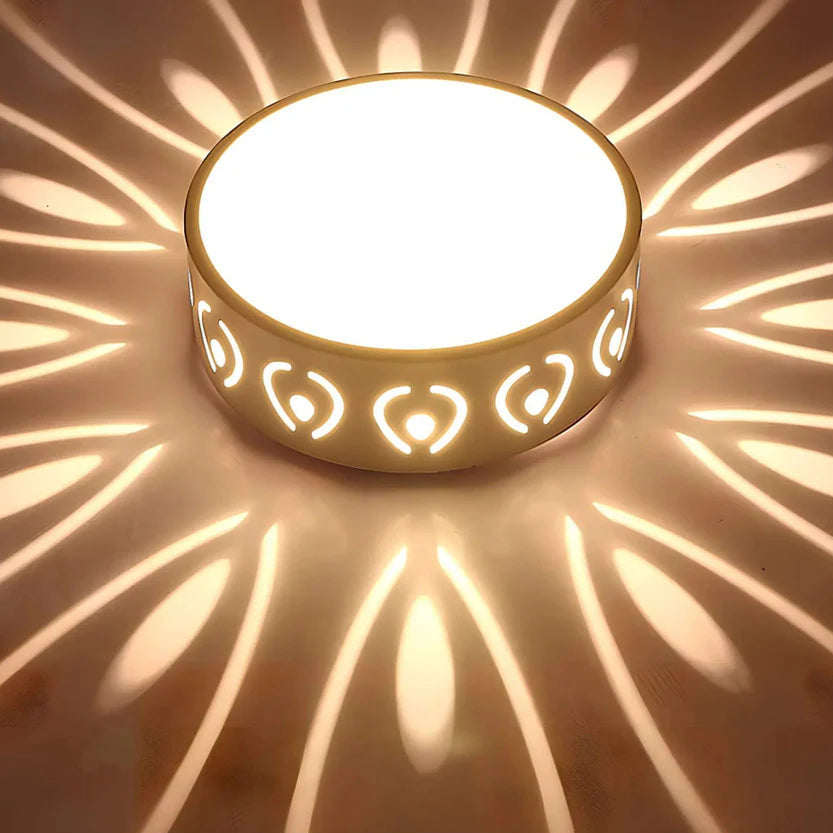 Hallway Modern Ceiling Lights | Sunburst Effect LED Light