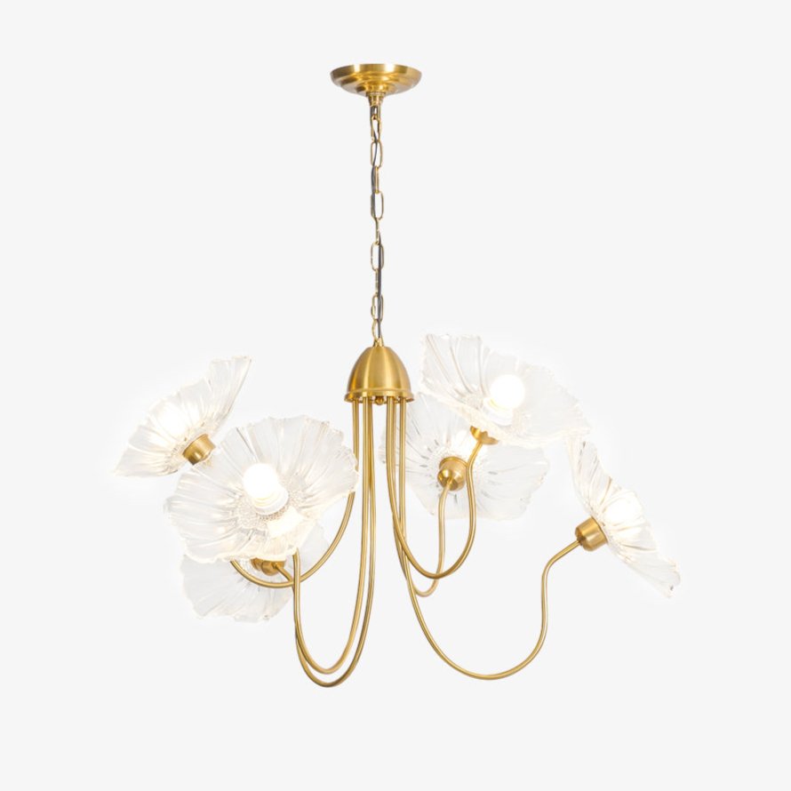 Chandelier Light | Ceiling Lamp with Lutos Flower Design