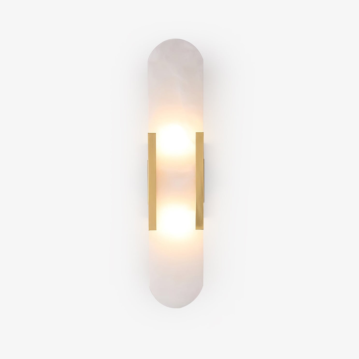 Living Room Wall Light | Elongated Alabaster Design