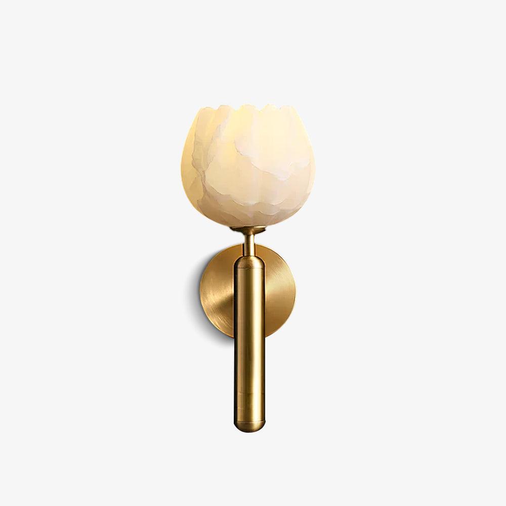 Wall Light Decorative | Brass and Alabaster Fixture