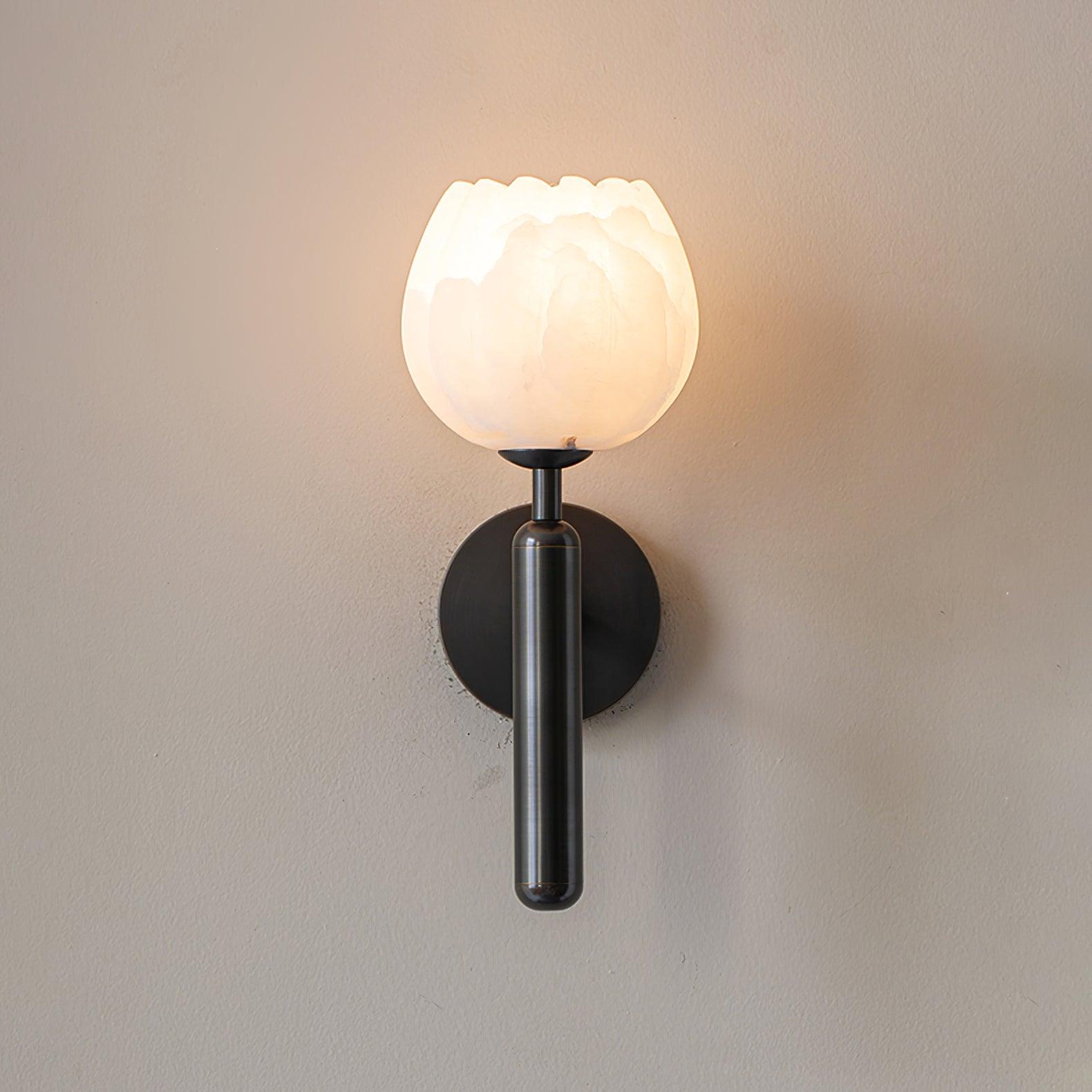 Wall Light Decorative | Brass and Alabaster Fixture