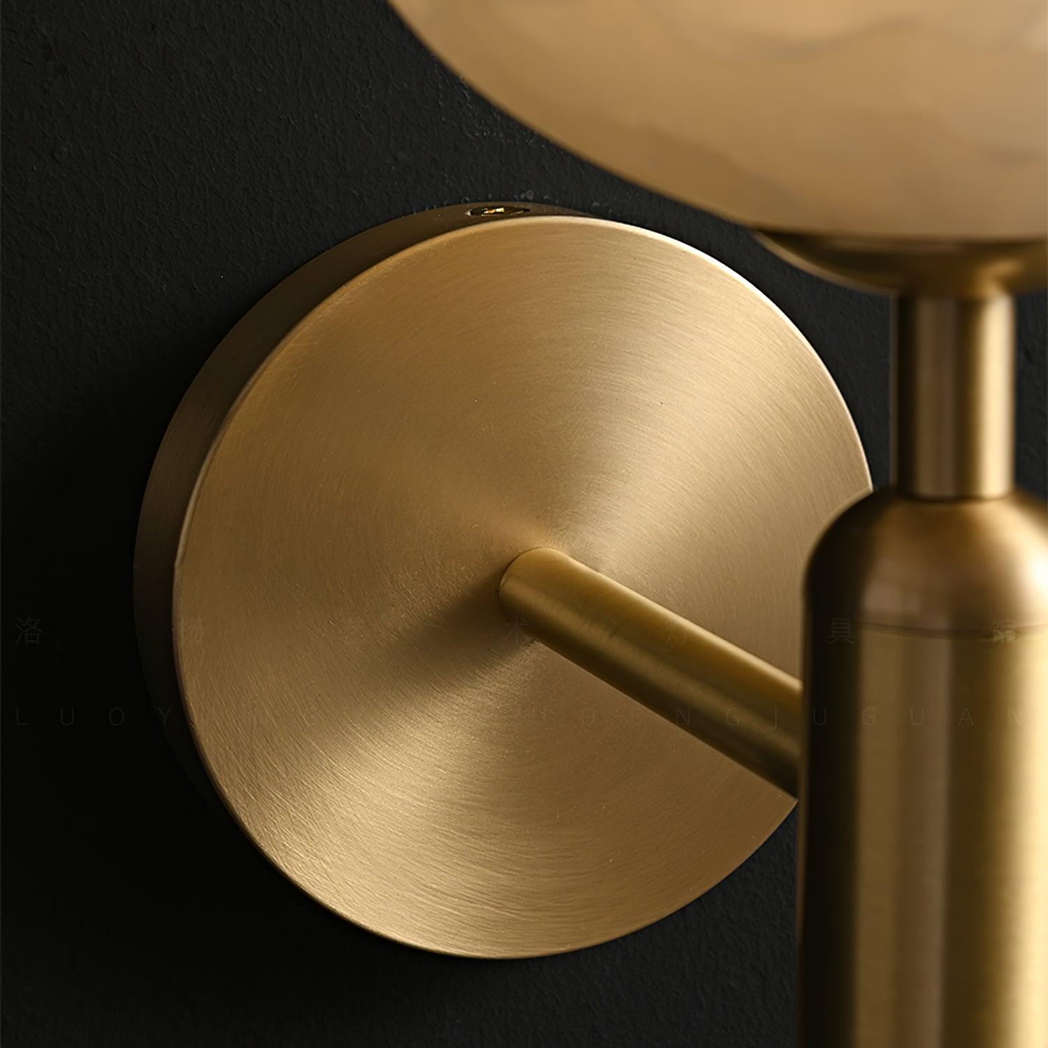 Wall Light Decorative | Brass and Alabaster Fixture