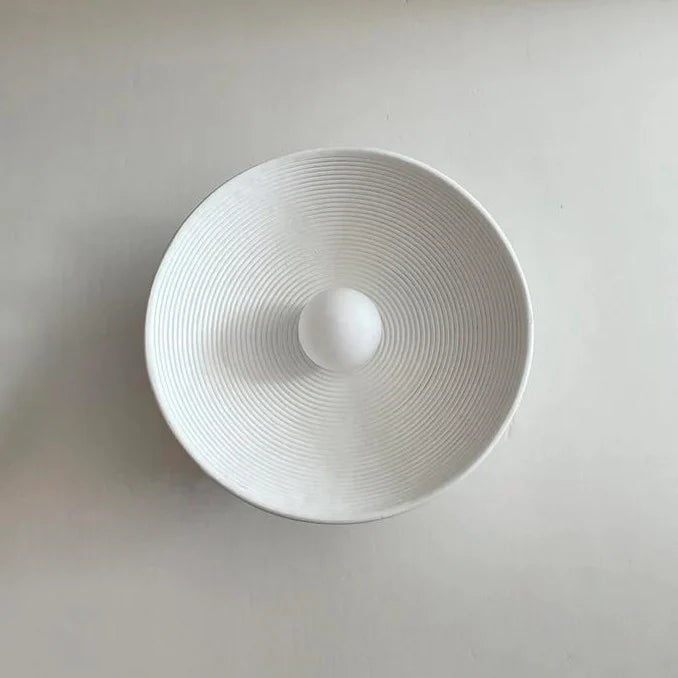 Modern Round Wall Lamp | Minimalist Indoor Light Fixture for Bedroom or Living Room