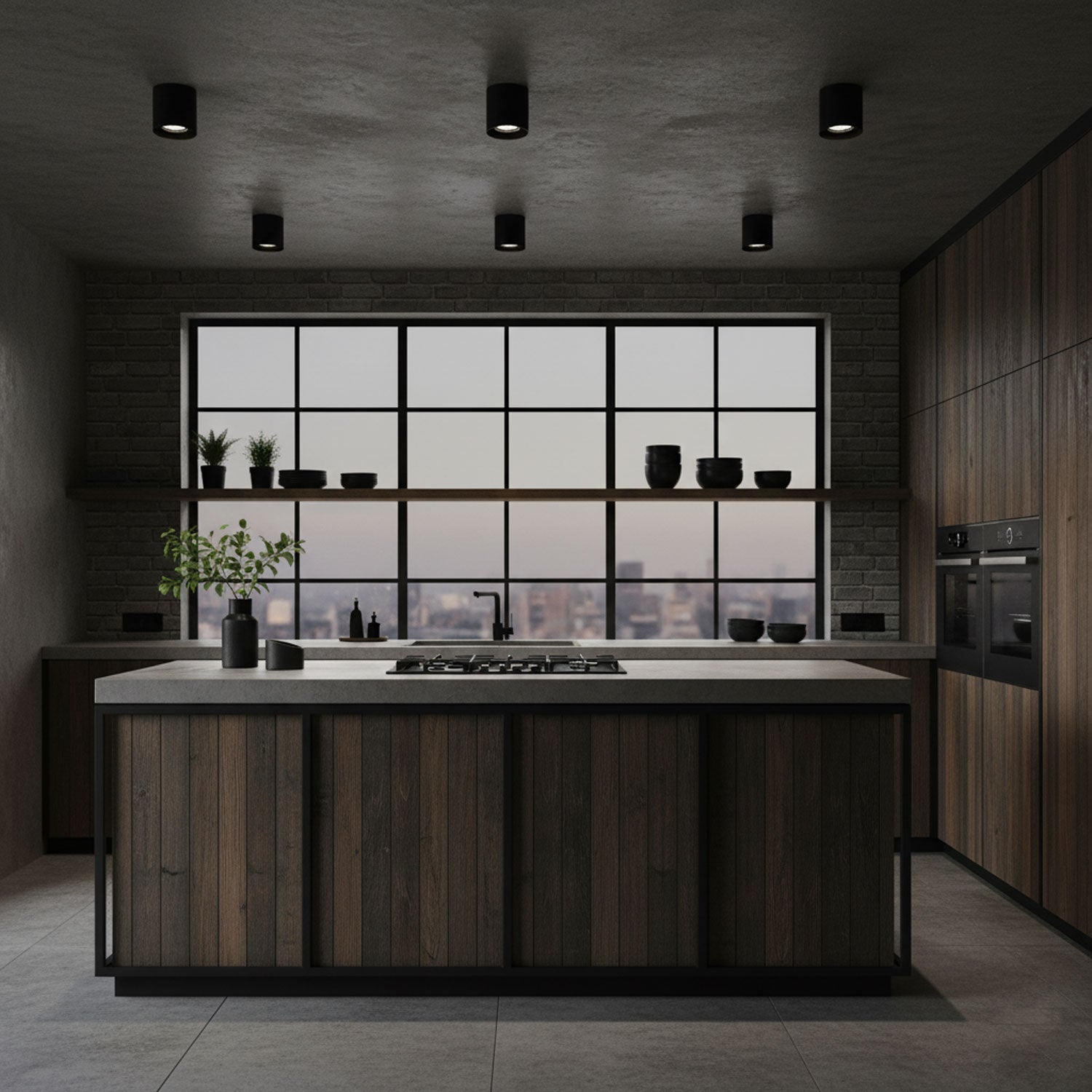 Ceiling Light | Cylinder Surface Fixture