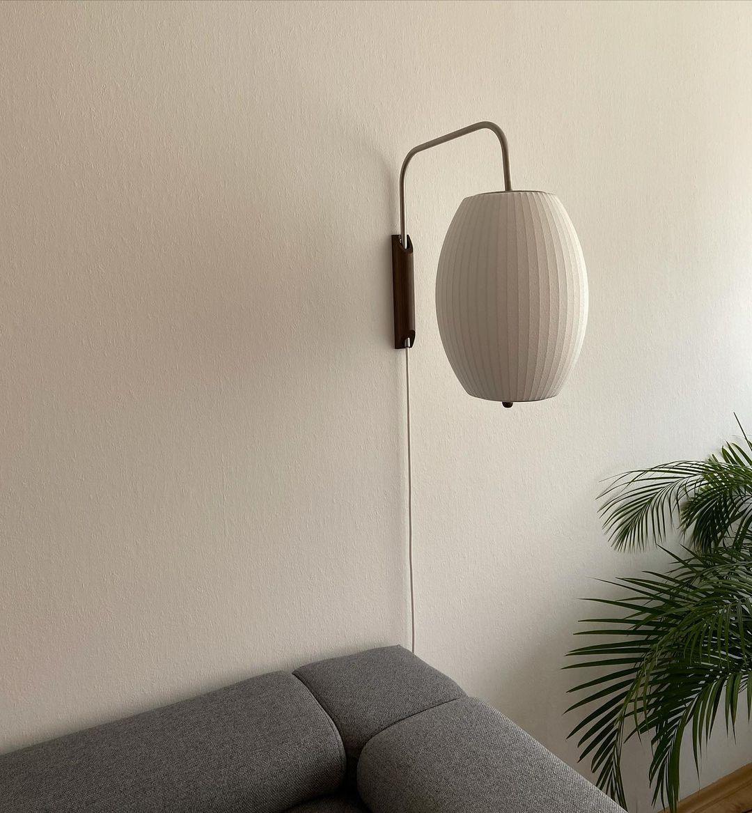 Bedroom Wall Light | Swivel Globe Design