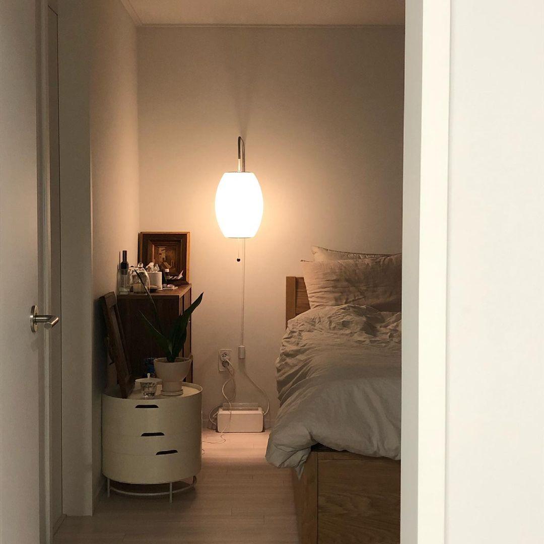 Bedroom Wall Light | Swivel Globe Design