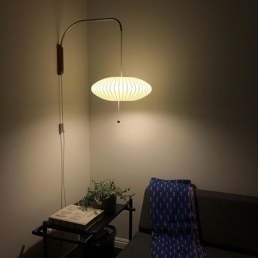 Bedroom Wall Light | Swivel Globe Design