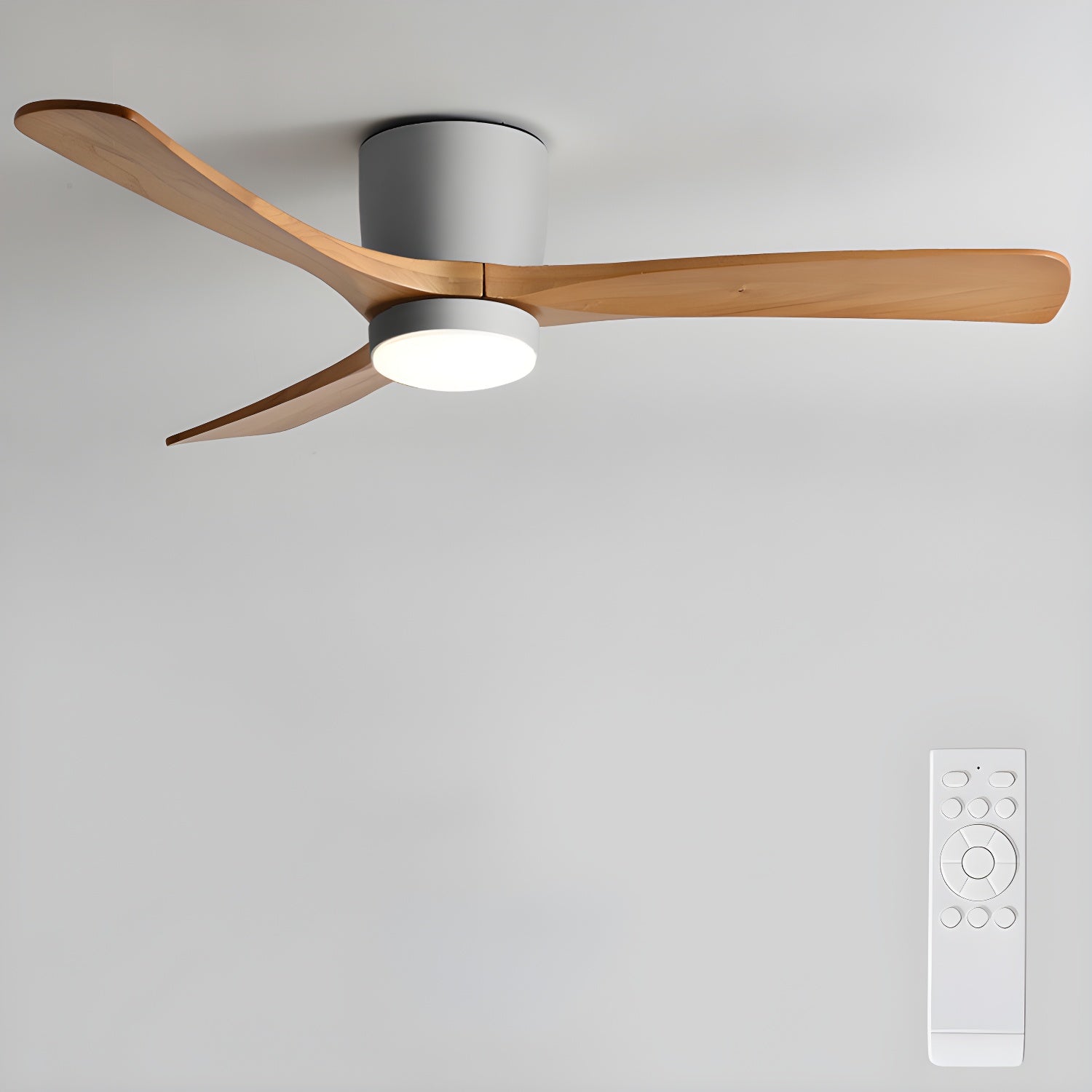 Ceiling Fan with LED Light | Remote Control Fixture