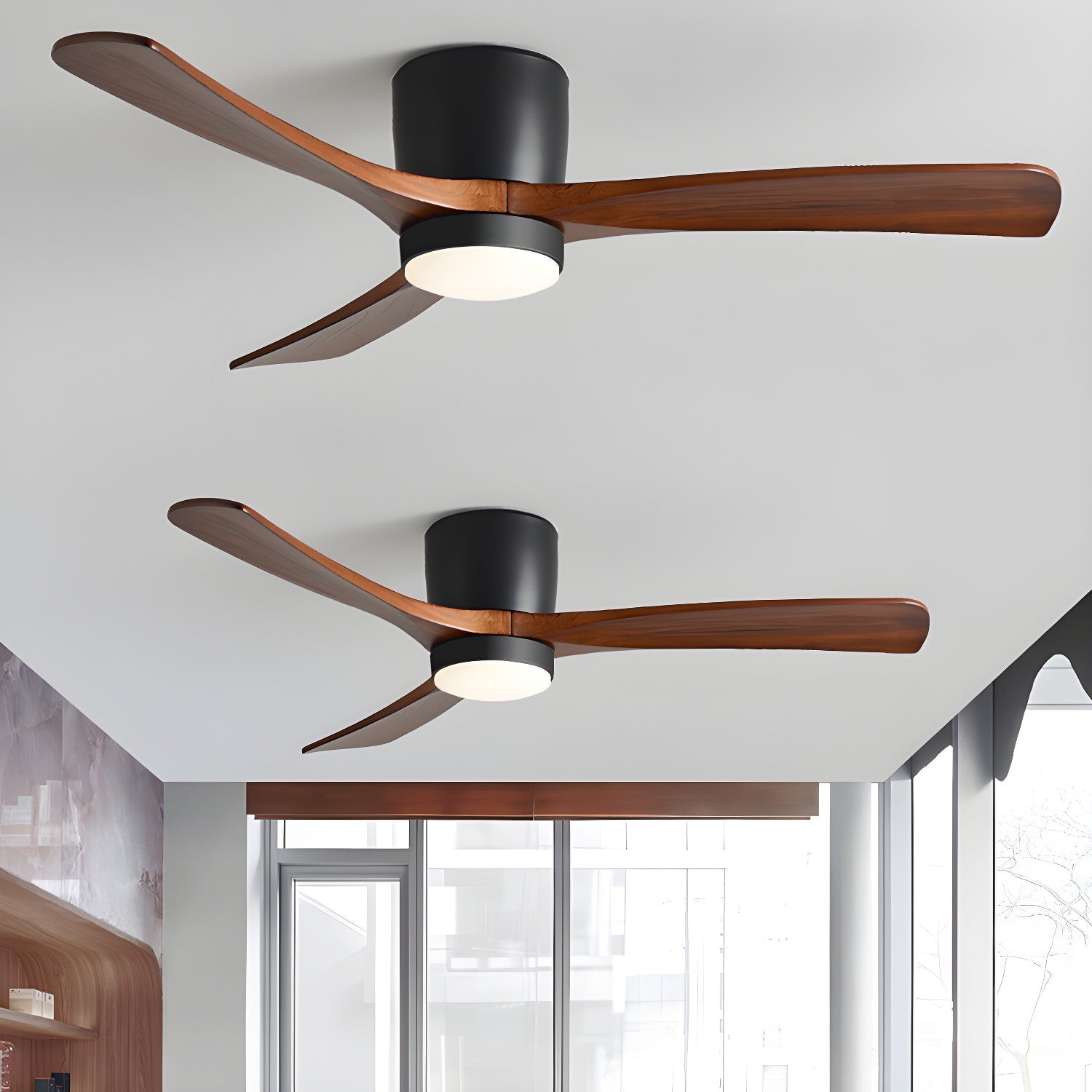 Ceiling Fan with LED Light | Remote Control Fixture