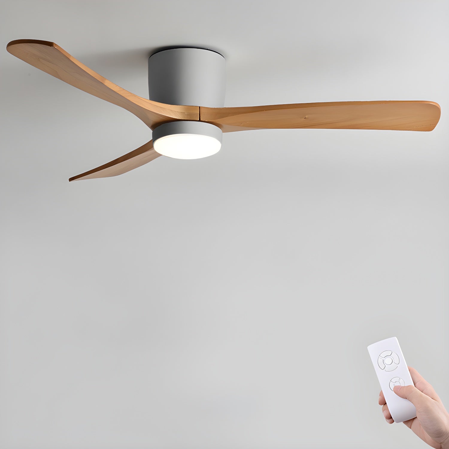 Ceiling Fan with LED Light | Remote Control Fixture
