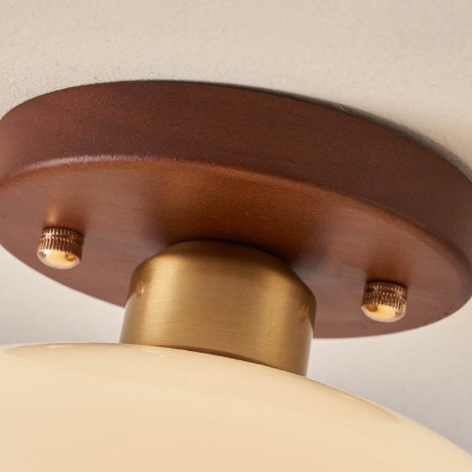 French Bauhaus Ceiling Lights | Minimalist Round Fixture