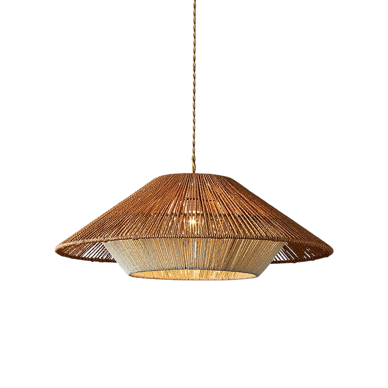 Pendant Light | Woven Dome Ceiling Lamp