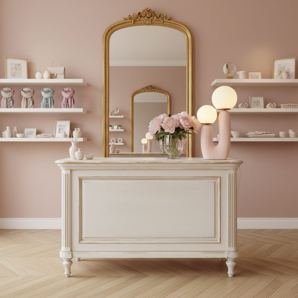 Table Lamp | Double Globe Table Light