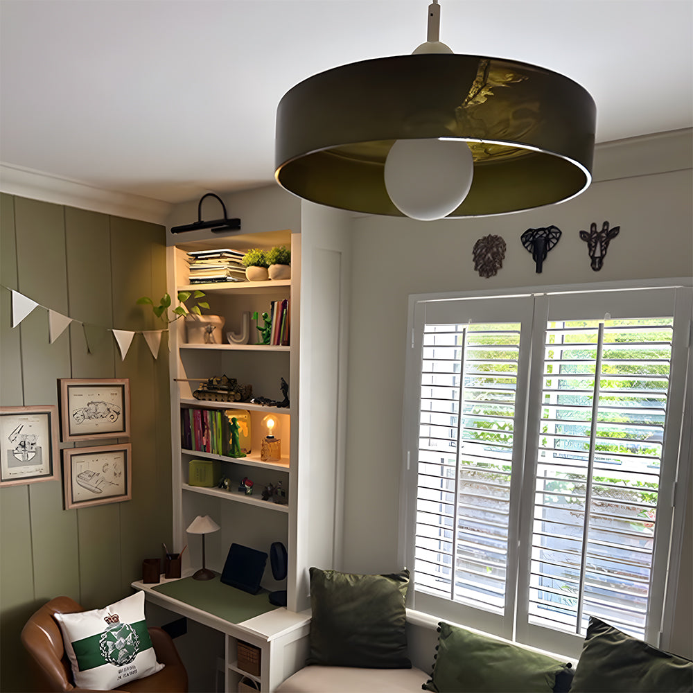 Dining Room Modern Pendant Light | Colorful Bauhaus Glass