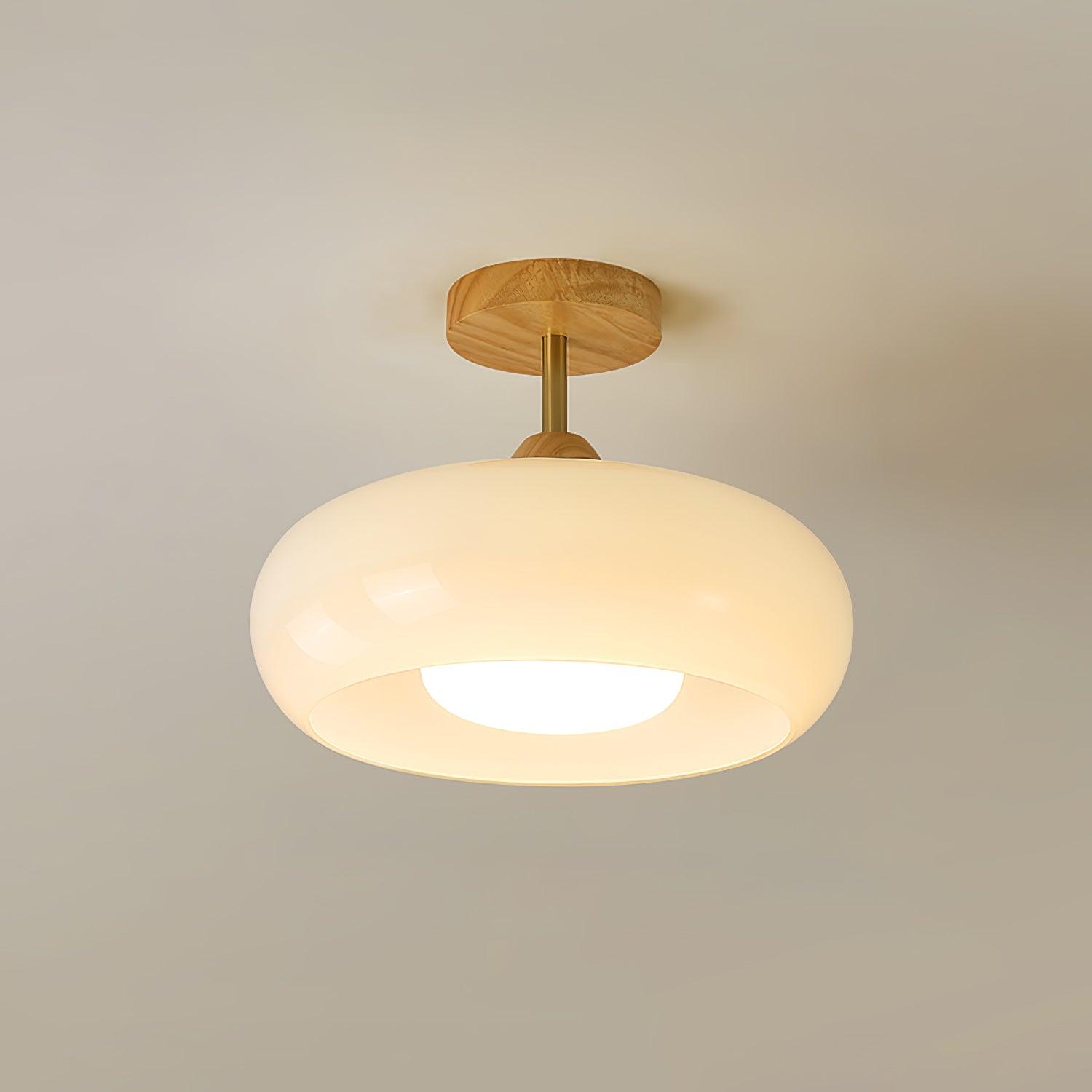 Ceiling Lights | Vintage Bauhaus Round Dome
