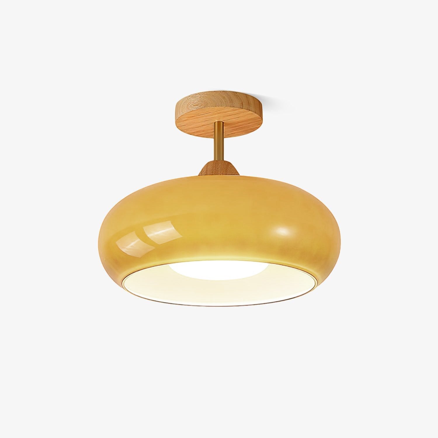 Ceiling Lights | Vintage Bauhaus Round Dome