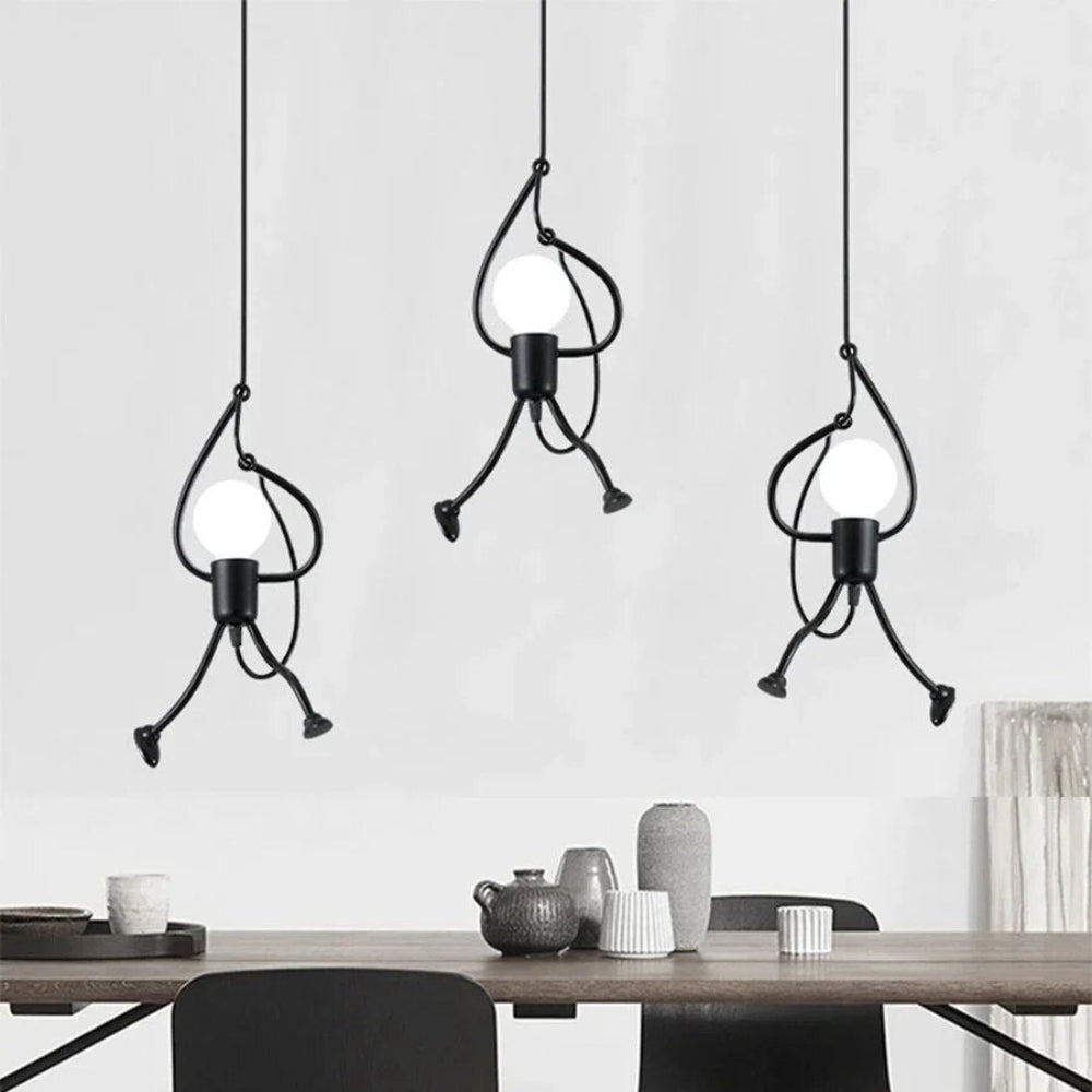 Pendant Light | Retro Character Creative Fixture