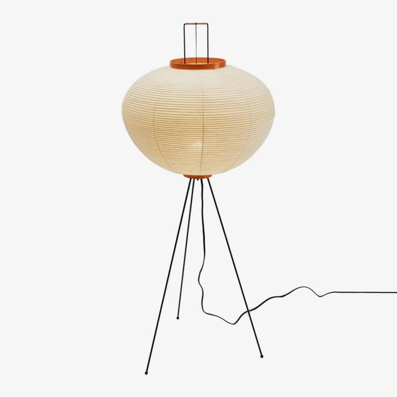 Floor Lamp | Tripod Lighting Fixture with Paper Shade