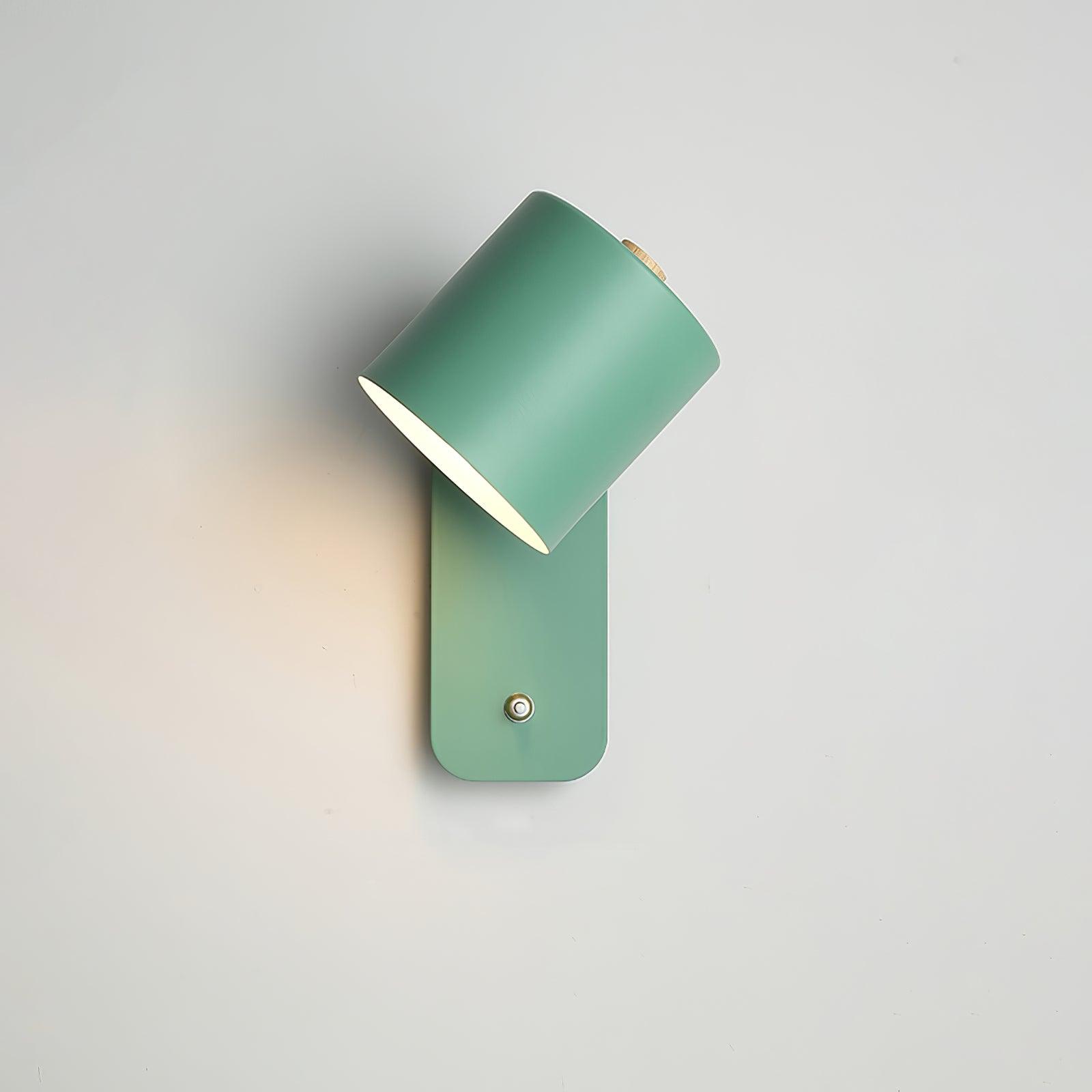 Wall Light Adjustable | Cylindrical Shade Fixture