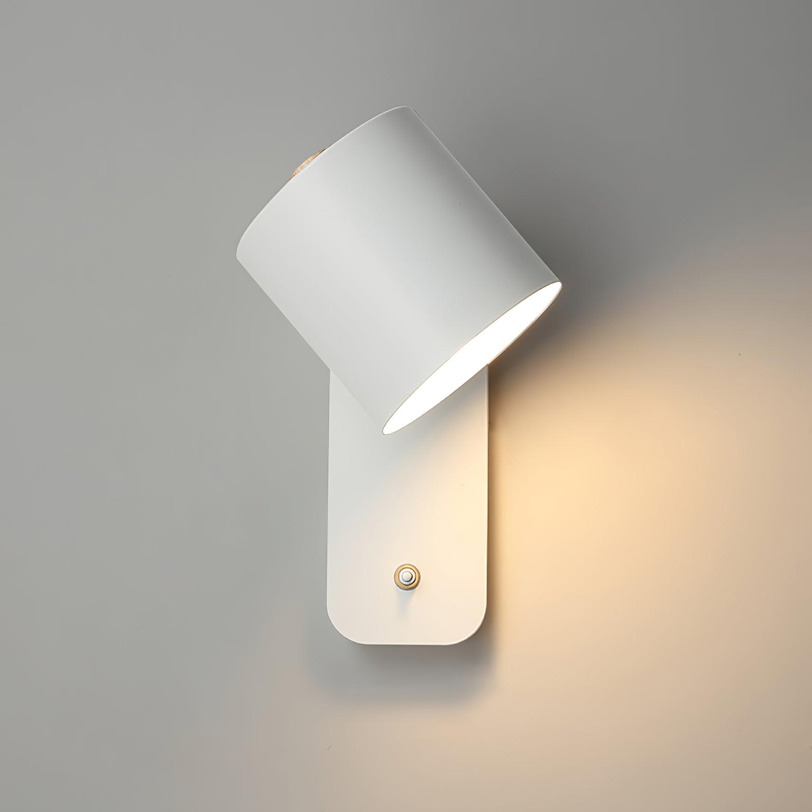 Wall Light Adjustable | Cylindrical Shade Fixture