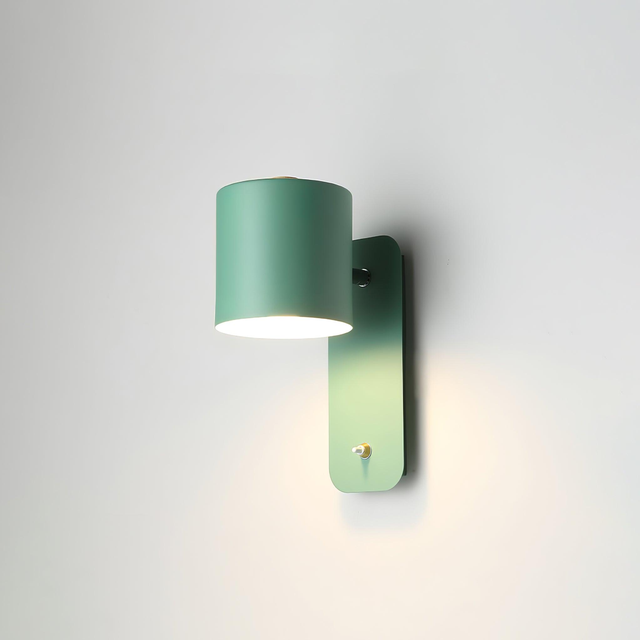 Wall Light Adjustable | Cylindrical Shade Fixture