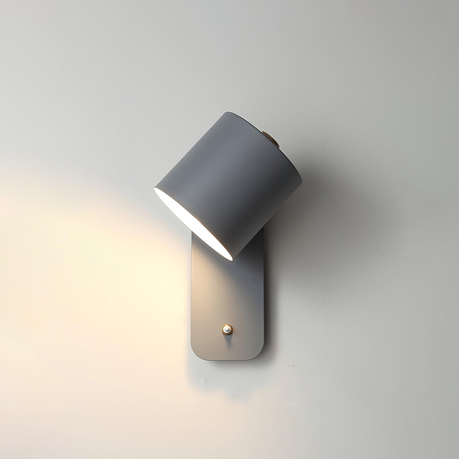 Wall Light Adjustable | Cylindrical Shade Fixture