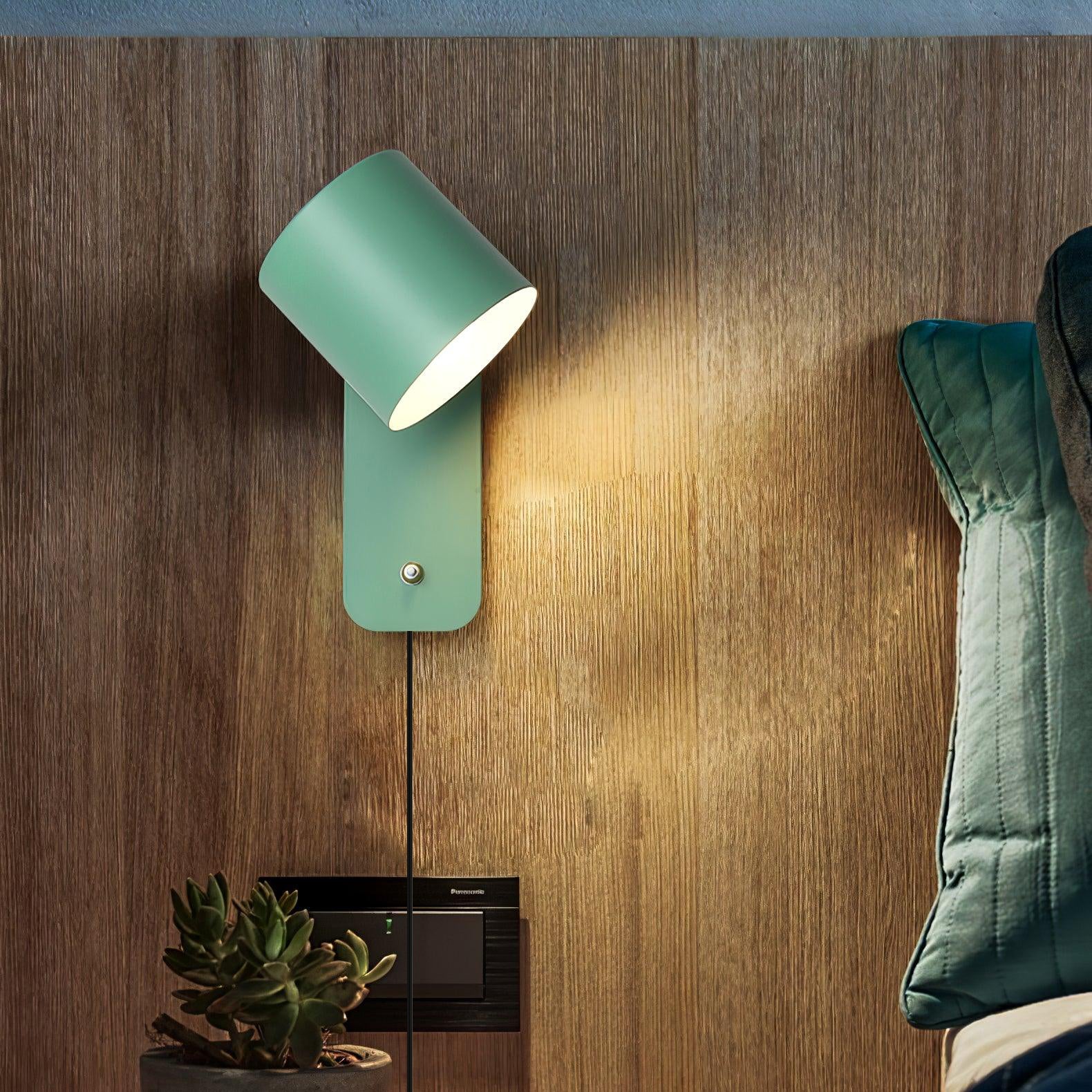 Wall Light Adjustable | Metal Shade Fixture