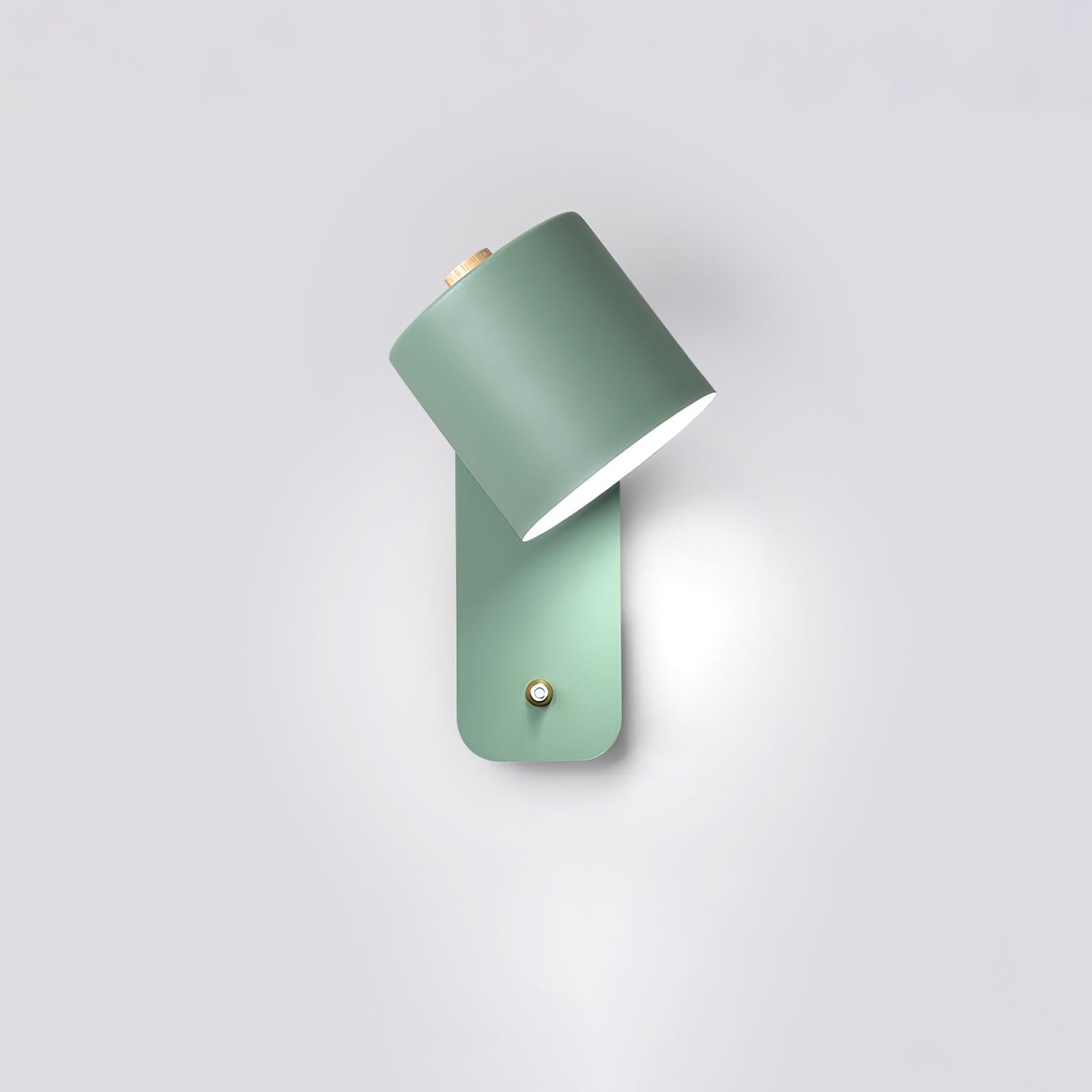 Wall Light Adjustable | Cylindrical Shade Fixture