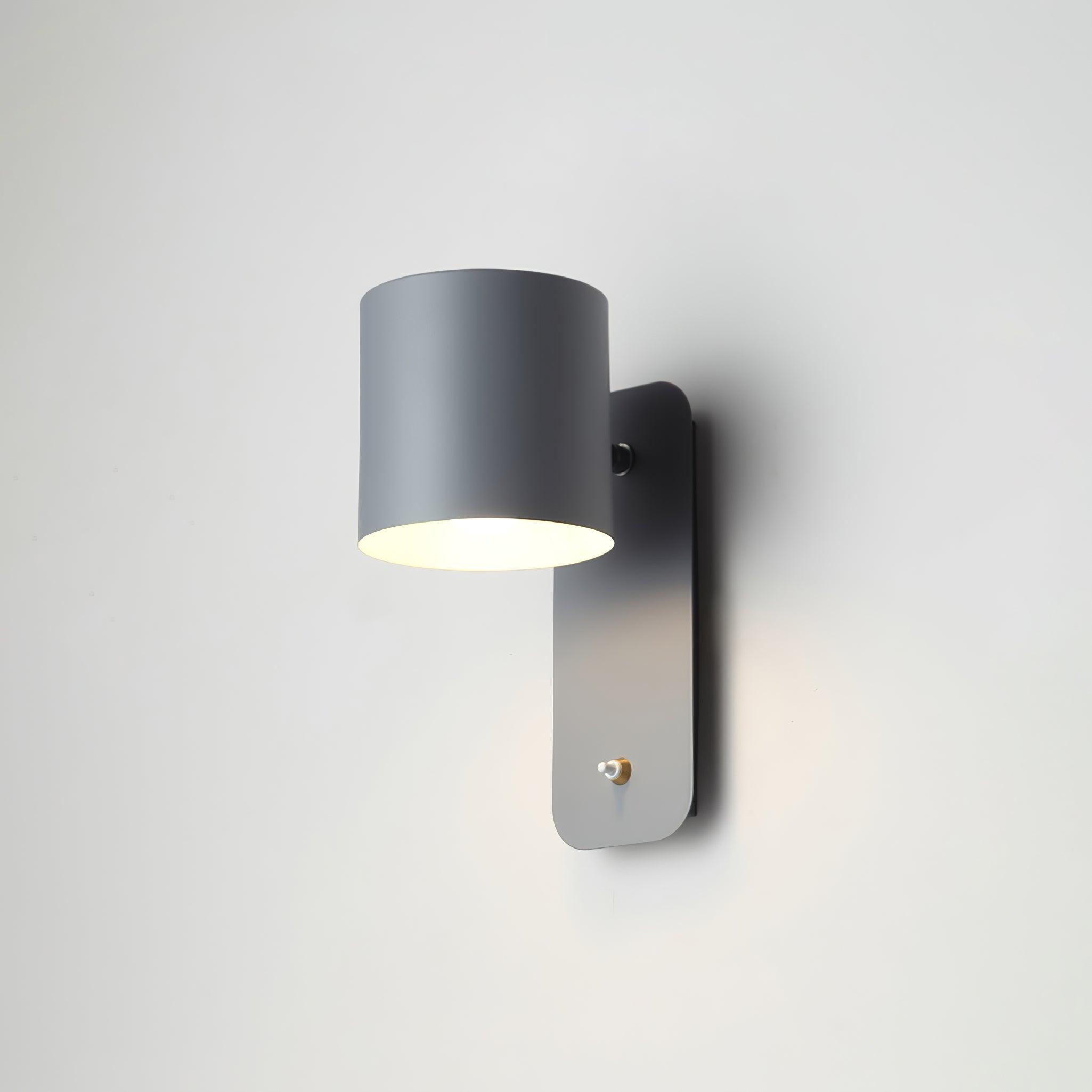 Wall Light Adjustable | Cylindrical Shade Fixture