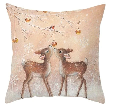 Cushion Christmas Covers | Winter Scene Prints