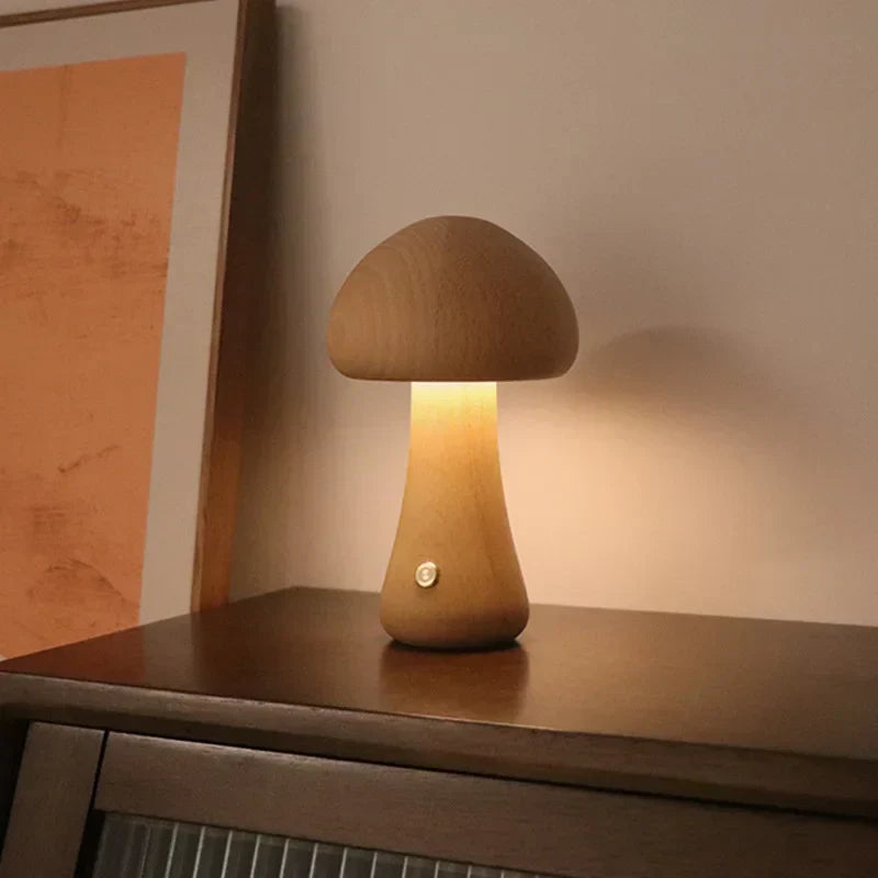 Table Lamp | Mushroom Shape Touch Control LED Lamp