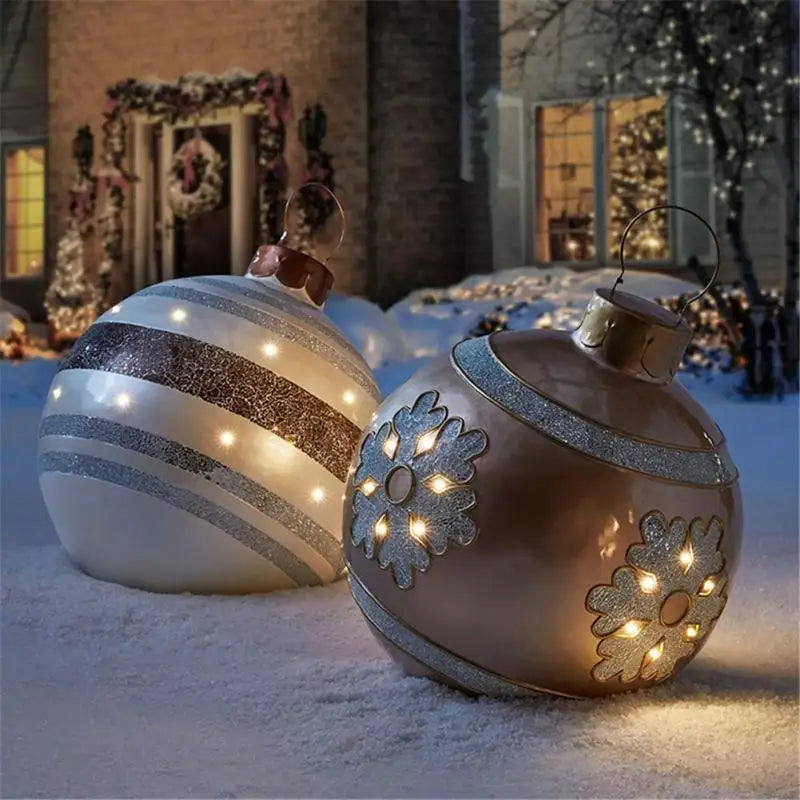 Inflatable Christmas Decoration | Outdoor Ornament Ball Display
