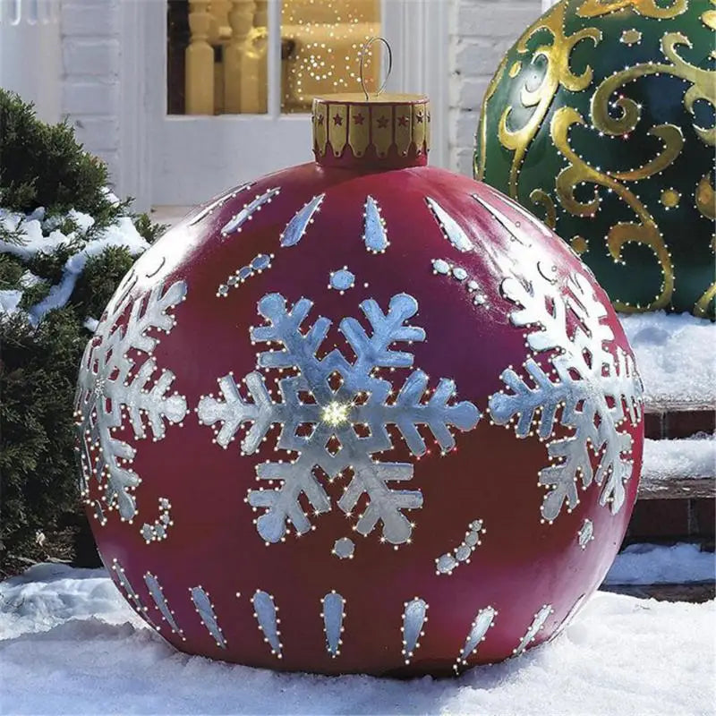 Inflatable Christmas Decoration | Outdoor Ornament Ball Display