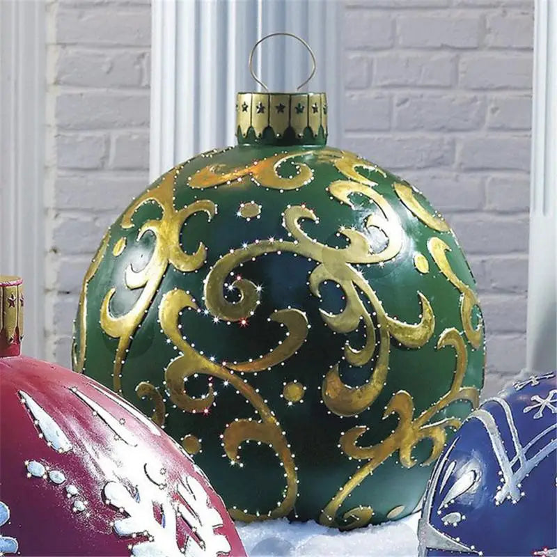 Inflatable Christmas Decoration | Outdoor Ornament Ball Display