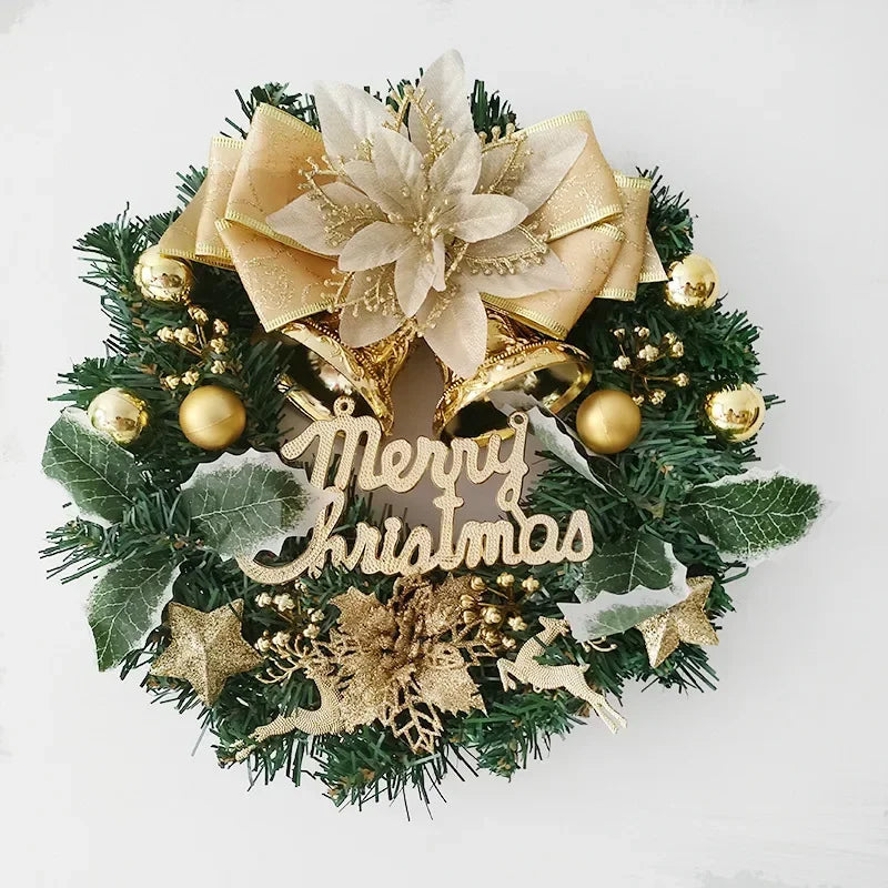 Christmas Wreath | Ribbon and Pinecone Design