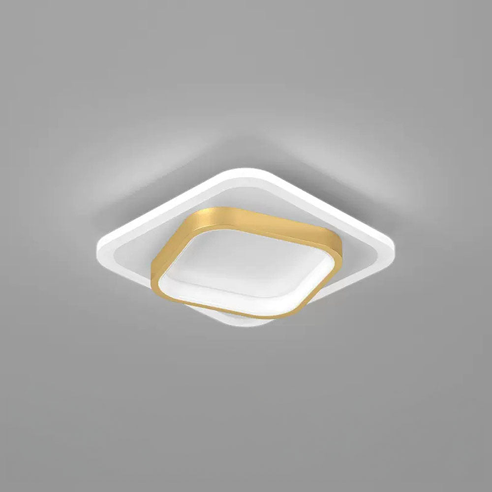Ceiling Light | Geometric Square LED Fixture