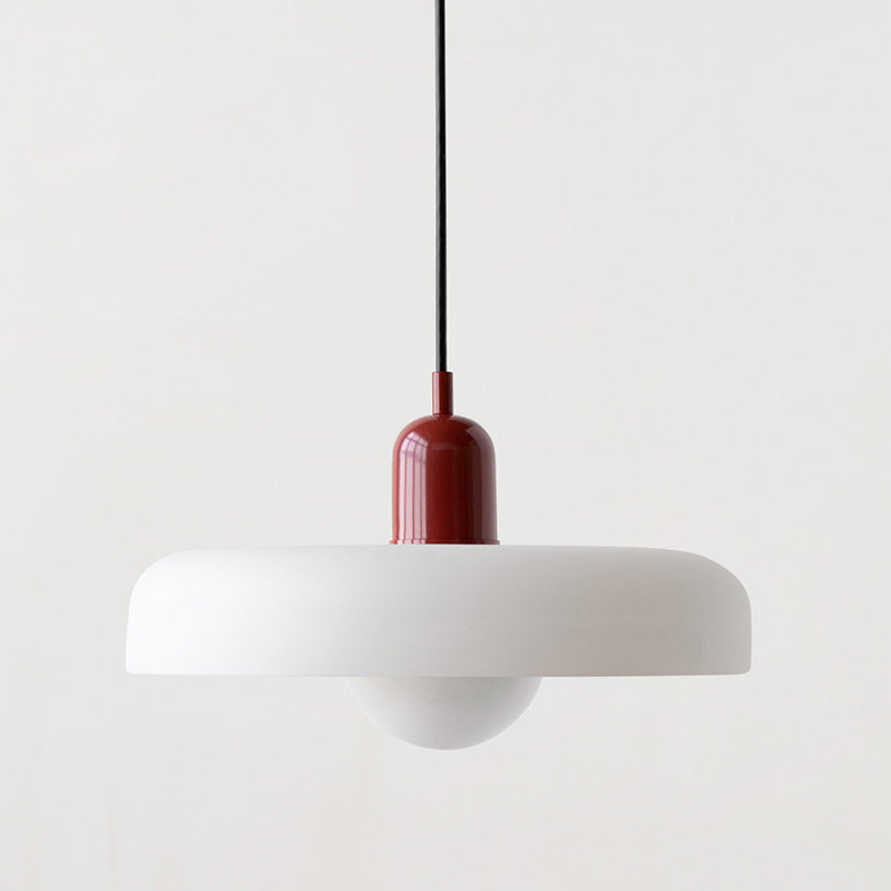 Dining Room Modern Pendant Light | Bauhaus Glass Halo