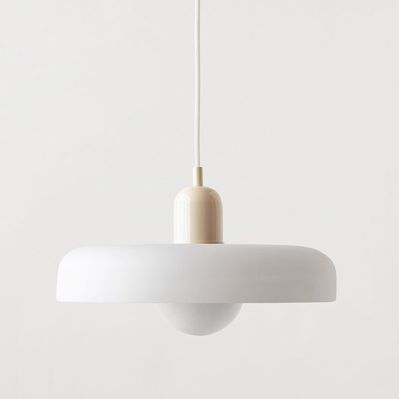 Dining Room Modern Pendant Light | Bauhaus Glass Halo