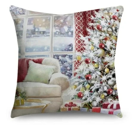 Cushion Christmas Covers | Winter Scene Prints