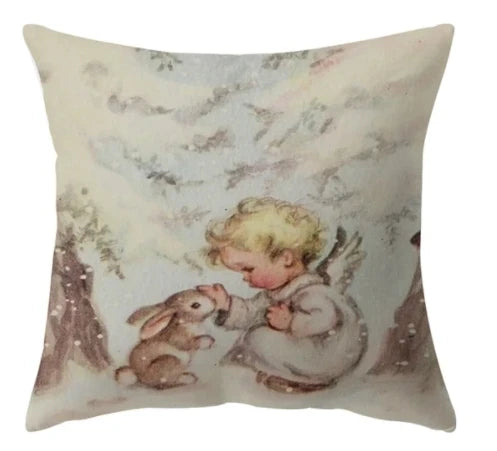 Cushion Christmas Covers | Winter Scene Prints