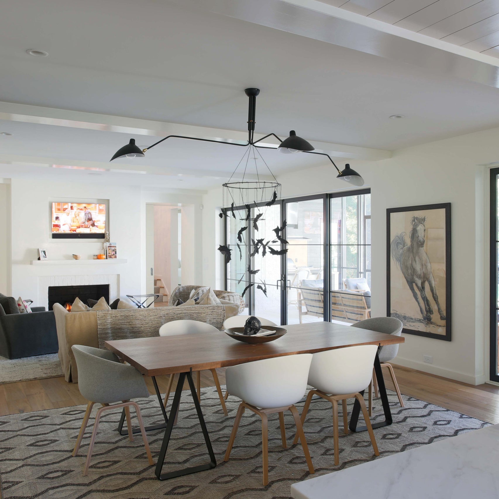 Ceiling Light Multi Arm | Adjustable Fixture with 3 or 6 Heads