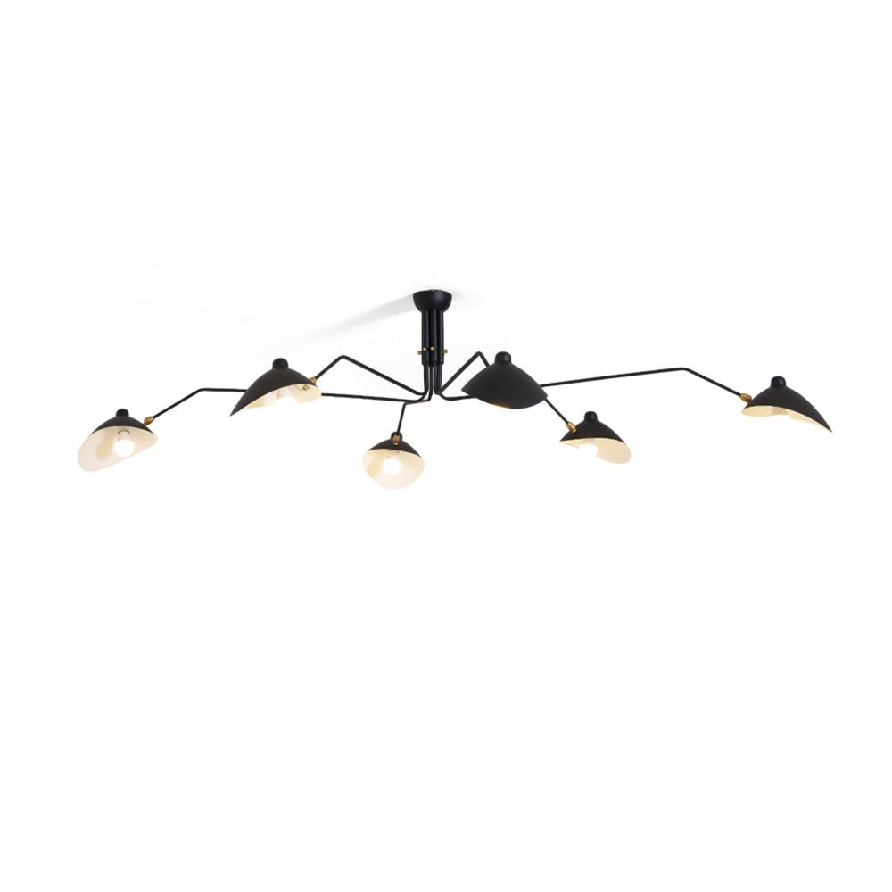 Ceiling Light Multi Arm | Adjustable Fixture with 3 or 6 Heads