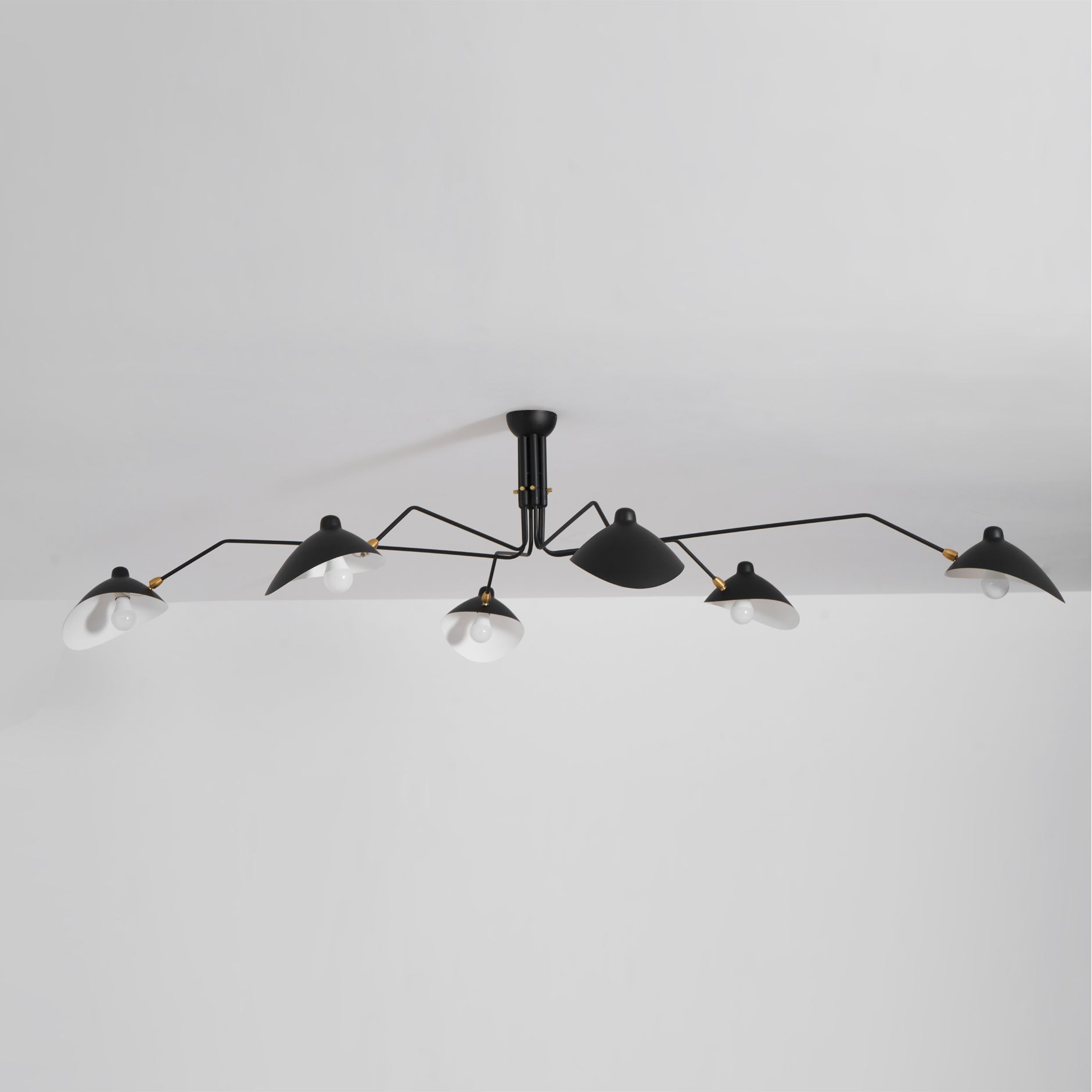 Ceiling Light Multi Arm | Adjustable Fixture with 3 or 6 Heads