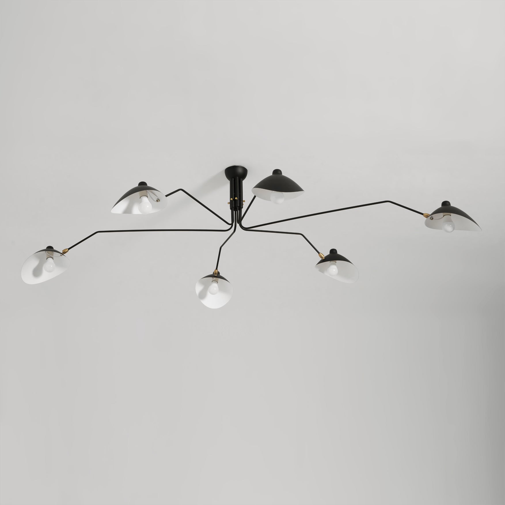 Ceiling Light Multi Arm | Adjustable Fixture with 3 or 6 Heads