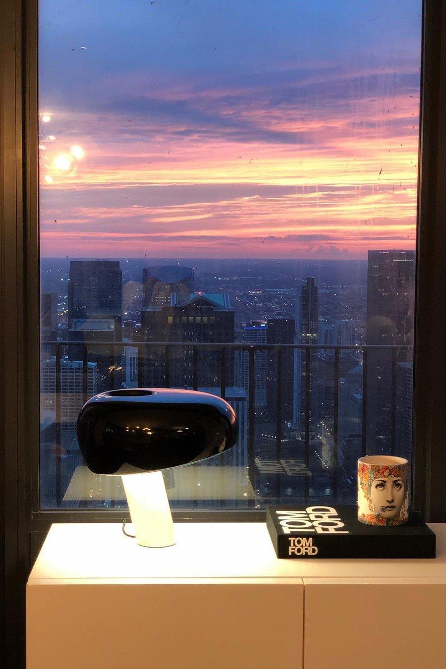 Table Lamp | Marble Base Table Light