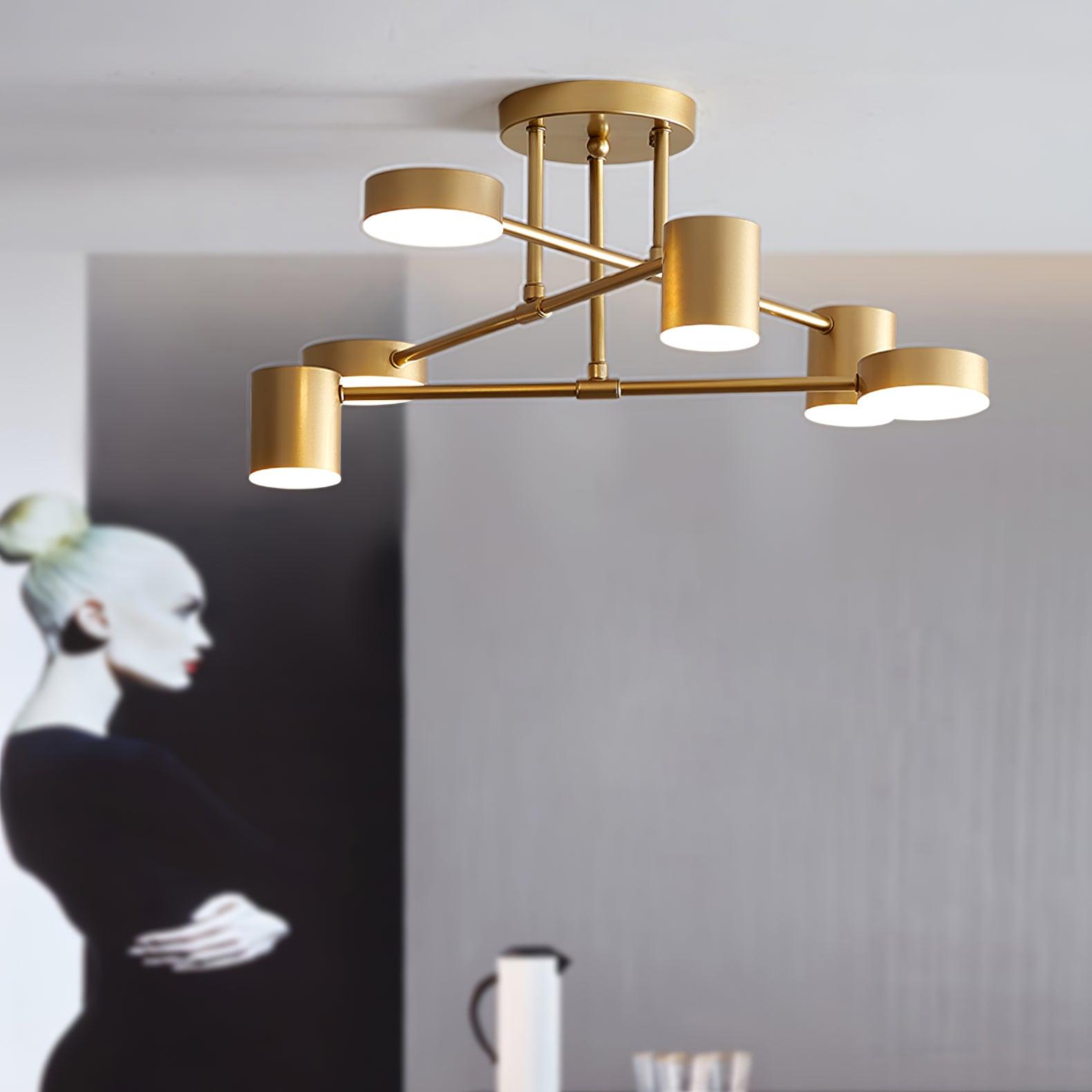 Ceiling Light | Modern Multi-Arm Lamp