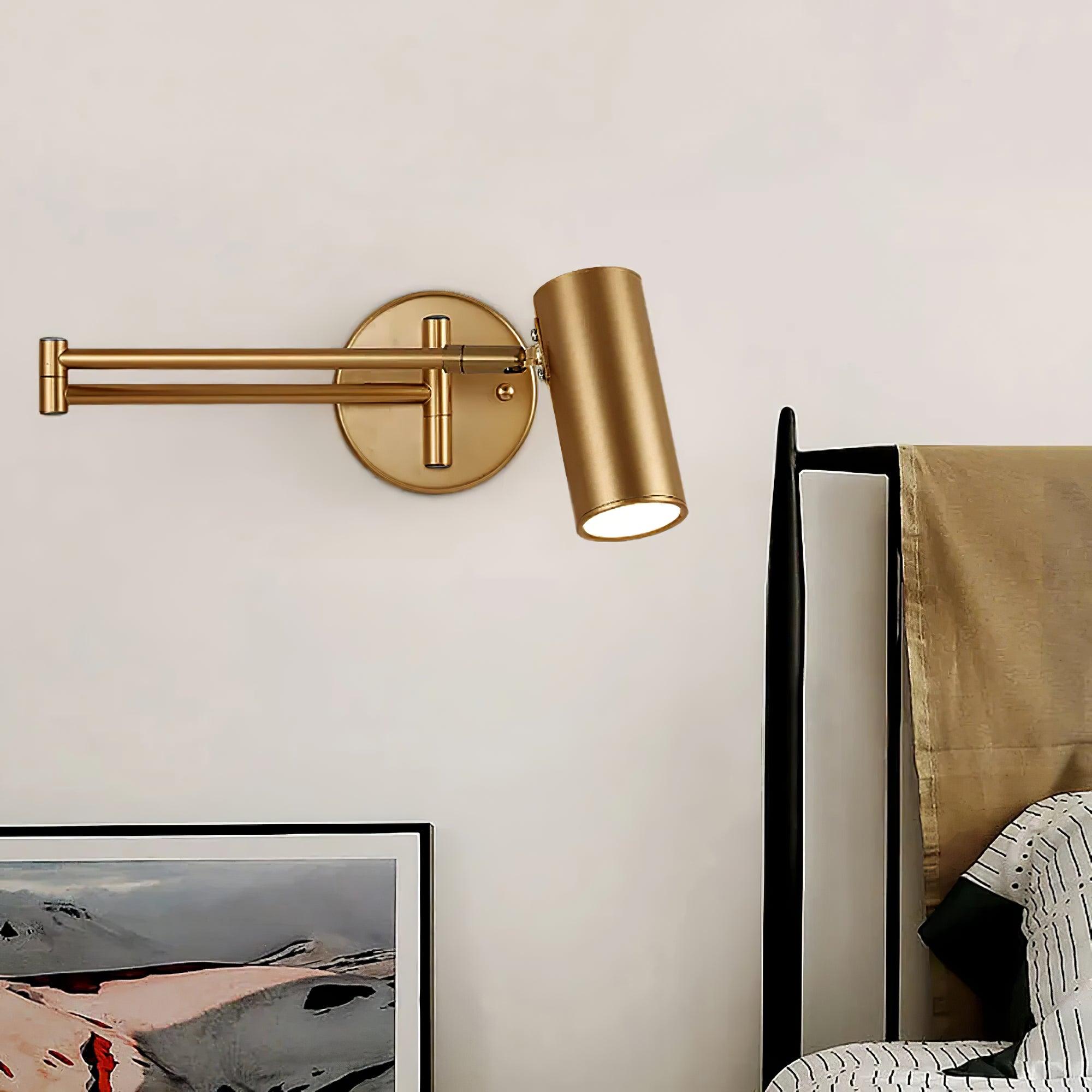 Wall Light Adjustable | Swing Arm LED Fixture