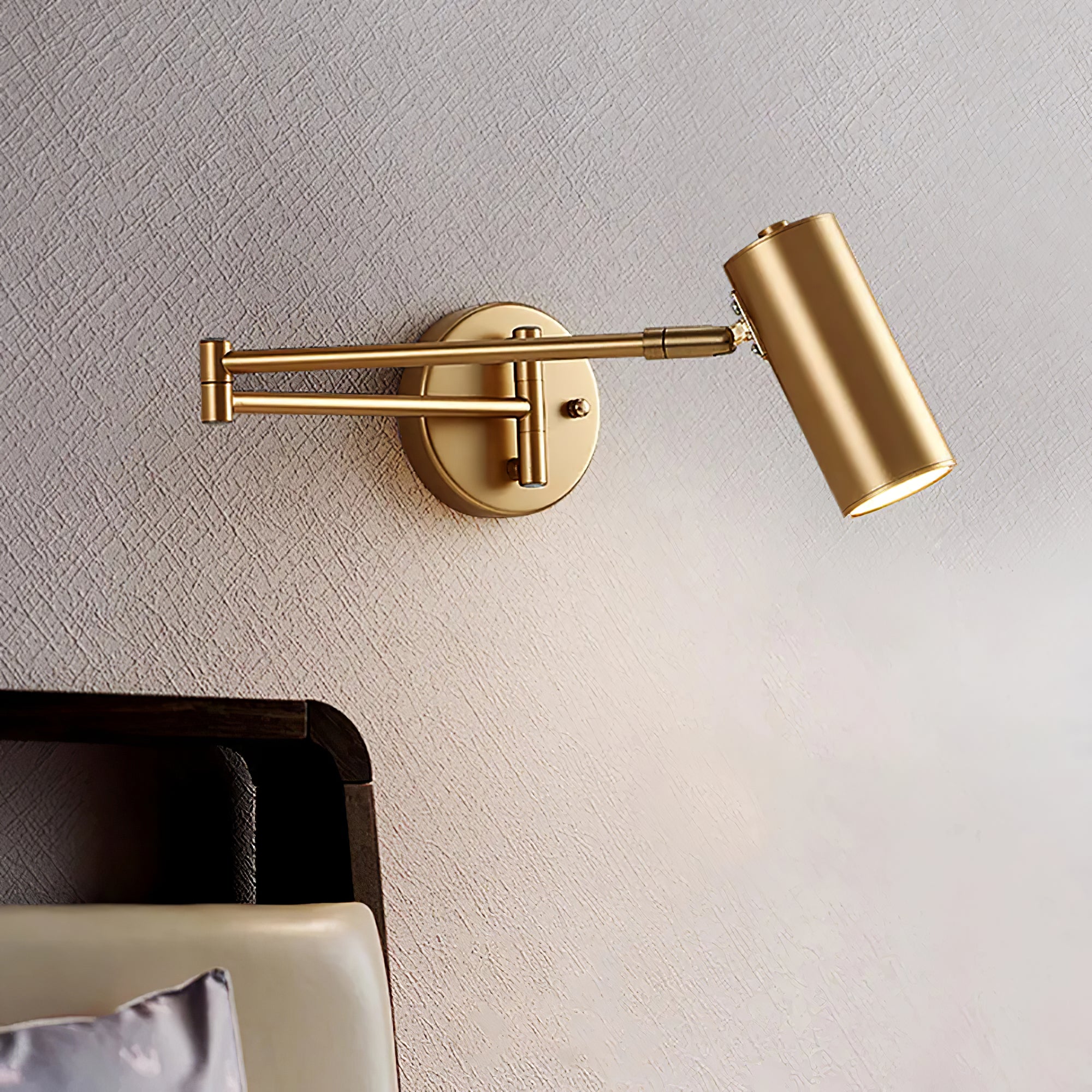 Wall Light Adjustable | Swing Arm LED Fixture