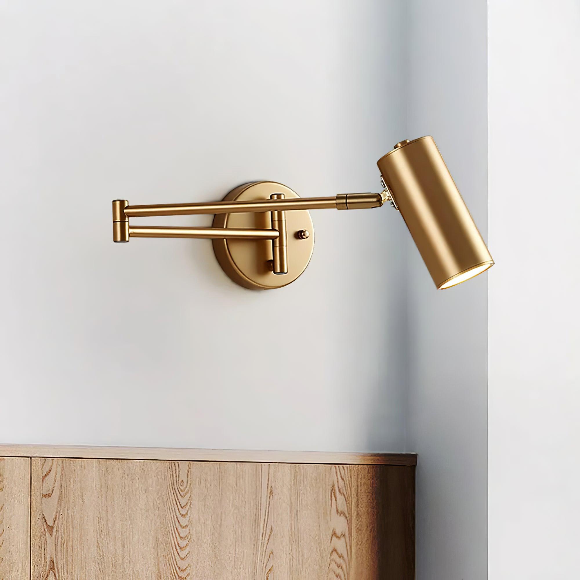 Wall Light Adjustable | Swing Arm LED Fixture