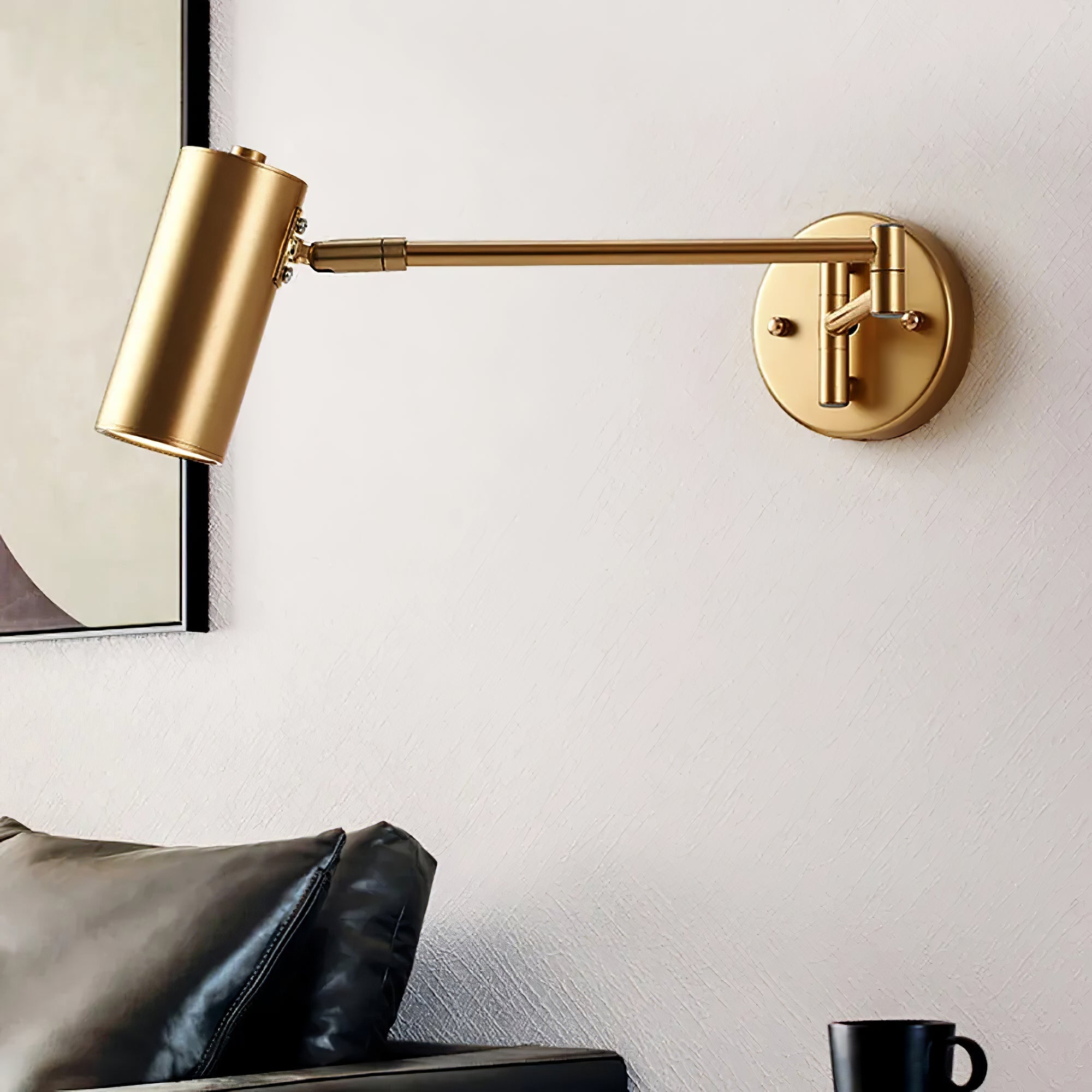 Wall Light Adjustable | Swing Arm LED Fixture